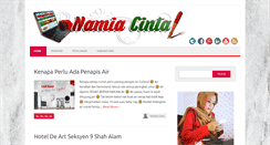 Desktop Screenshot of namiacinta.com