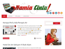 Tablet Screenshot of namiacinta.com